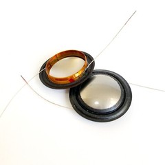 Replacement Titanium Dome Diaphragms For Harbeth Super HL5 Plus Tweeter HFST4 8Ω