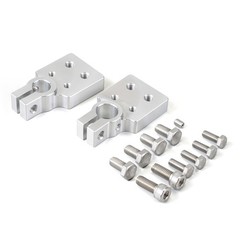 For Car Audio 4 Spot Flat Battery Terminals Bolt For 4/0 AWG Lugs Gauge Pair
