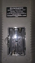 PIONEER LaserDisc Remote CU-V113A CLD-V2400, CLD-V2600, LD-V2200, LD-V8000