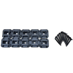 10 X Amplifier Spacer – Risers Mounts Base Holders Abs Plastic