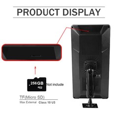 10.36 AHD BSD Truck Side View Vertical Touch Screen DVR Monitor For Truck Bus
