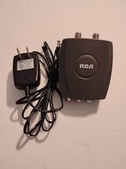 RCA CRF907 RF Modulator Converter Kit A/V to Coax Channel 3/4 Gaming DVD. s5