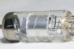 Telefunken EF804 O-Getter Silver Plate Painted Tip Diamond Mark on Bottom Strong