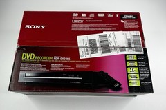 New Sealed Sony RDR-GXD455 DVD Recorder W/Tuner and Upscale