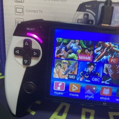 X-9 Black Hawk 5.5 In Large Screen Handheld Game system F1