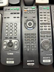 Mixed Bulk Lot of 35 Untested Remote Controls All with Covers Sony JVC Toshiba