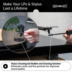 Hudson Hi-Fi Vinyl Record Cleaning Kit – All Essential Vinyl Record Player Acces