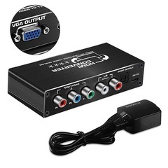 New HDMI to RGB Converter 1080P HDMI to Ybprp Component Converter With Audio