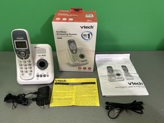 VTECH DECT 6.0 Cordless Phone Digital Answering System (Complete in Box) Works
