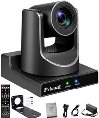 NDI PTZ Camera Gen 5, 30X Optical Zoom, AI Auto Tracking, 3G-SDI Titanium Gray