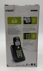 VTECH CS6114-11 DECT6.0 Cordless Phone with Caller ID/Call Waiting (Black) ~ New