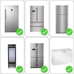 Freezer Door Alarm Wireless Fridge Alarm 4 Modes Adjustable Delay 108dB Loud