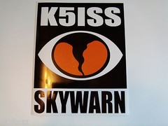 Large SKYWARN Magnetic Custom Callsign NWS Storm Spotter Sign ARES RACES ecom