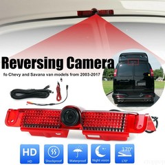 3rd Third Brake Light Backup Camera for Chevrolet/GMC Savana 2500 3500 2003-2019