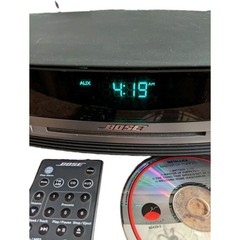 Bose Wave Music System AM/FM/CD Alarm Clock Radio W/Remote AWRCC1 Refurbished