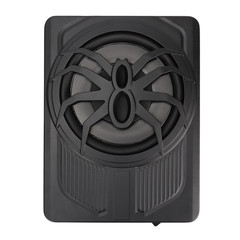 10″ 1000W Slim Under-Seat Subwoofer Powered Car Truck Sub w/ Amplifier Speaker
