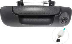 EWAY Tailgate Handle Backup Camera for 2002-2008 Dodge RAM 1500 2500 Black