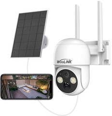 XVIM 4MP WiFi Solar Camera Wireless Outdoor Security Camera System Rechargeable