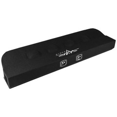 NEW QUAD 8″ 3200W LOADED SUB BOX FITS 2017-2025 FORD SUPER DUTY SUPERCREW CAB