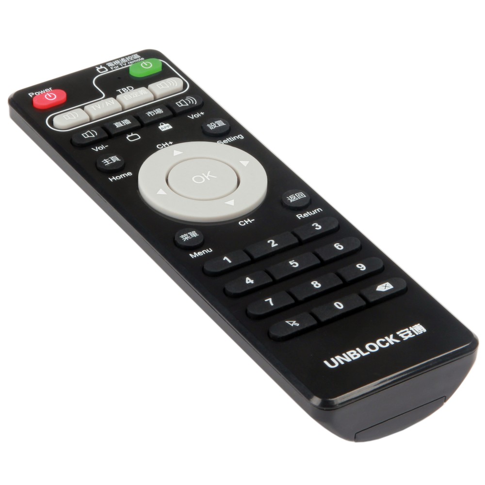 Unblock Original Tech TV Box 安博盒子 Remote Controller UBOX3 UBOX4 BT S800 S900 16G