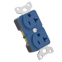 OFC Pure Copper US AC Receptacles Wall Duplex Power Distributor Outlet Socket