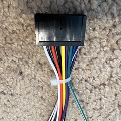Boss Audio 20 Pin Wire harness For BN965BLC Without the SWC Jack.