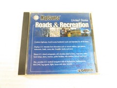VINTAGE GARMIN MAP SOURCE UNITED STATES Roads & Recreation V 2.01 CD – ROM 1999