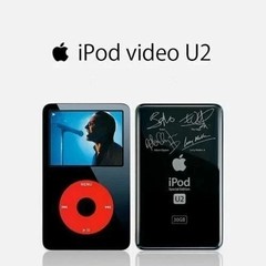 New Apple iPod Classic Video 5th Generation U2 Special Edition Black/Red (30 GB)