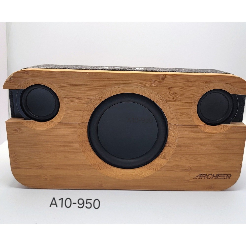 Archeer A320 Bluetooth Speaker Bamboo Wood 2.1 Channel Subwoofer Home Audio