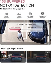 Vantrue E1 Pro 4K Mini Dash Cam | HDR Night Vision | Parking Mode | 1TB Support