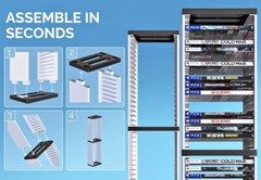 VIDEO GAME STORAGE TOWER ORGANIZER FOR PS5 PS4 PS3 NINTENDO SWITCH XBOX 36 DISCS