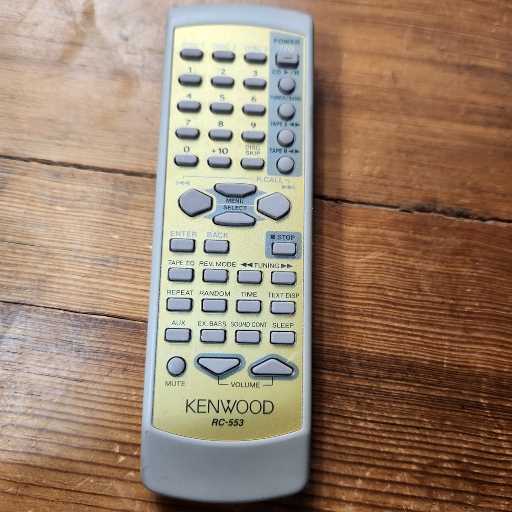 OEM Kenwood RC-553 Remote RC553 for XD-A5 RXD-A Series Mini Hi-Fi