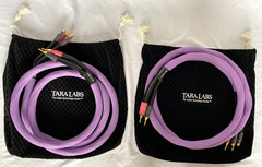 TARA Labs RSC Reference Bi-Wire Speaker Cable Pair 8ft Banana Plugs Audiophile