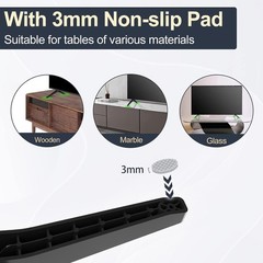 Durable ABS TV Stand Legs for LG TVs – Fits 49-55 Inch Models, Hassle-Free Setup