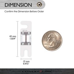 Conext Link AFS80-10 Nickel 80 Amp AFS Fuse 10 Pack 80