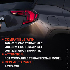 2018-2021 GMC Terrain Right Passenger Tail Light LED–Compatible Replacement