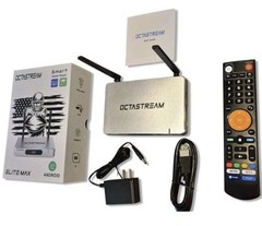 Octastream Elite Max Smart Media Player W/ Voice Remote!FREE PRIORITY SHIPPING!!