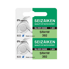 Seizaiken 392 SR41W 1.55V 0%Hg Silver Oxide Watch Battery – Wholesale