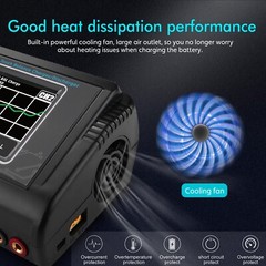 HTRC Touch Screen Dual Channel RC car lipo battery Balance Charger Discharger