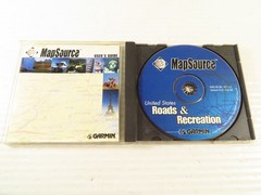 VINTAGE GARMIN MAP SOURCE UNITED STATES Roads & Recreation V 2.01 CD – ROM 1999