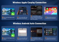 10.95″ Android 13 GPS Head Unit Single DIN Wireless CarPlay WiFi6 DSP Multimedia