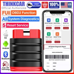 ThinkSafe Car All System ABS SRS Oil EPB TPMS OBD2 Scanner Diagnostic Scan Tool