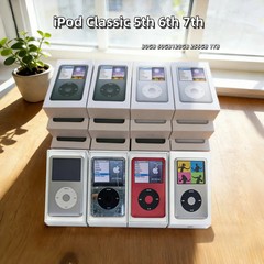 New Modded Apple iPod Classic 5th 6th 7th Generation 80GB 256GB 512G SSD 2000mAh