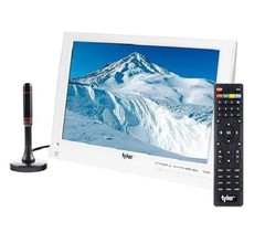 Tyler 13.3” Portable TV LCD Monitor 1080P Rechargeable Lithium Battery Operated