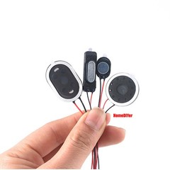 4Ω 8ohm Round/Oval Loud Speaker Small Trumpet 0.25W/0.5W/1W/2W/3W/5W Loudspeaker