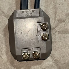 FM/UHF/VHF 75 Ohm TV Antenna Splitter Unbranded