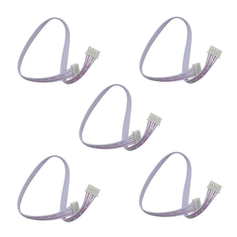 Hxchen 5Pin 2.54mm Pitch Female to Female JST XH Adapter Cable 30cm – 5 Pcs