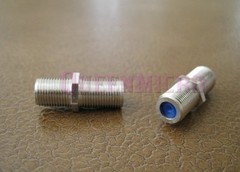 5 x 3GHz F type High Frequency Dual Female Coax Connector Inline Barrel Coupler