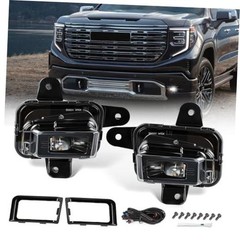 LED Fog Lights for GMC Sierra 1500 – LED Fog Light Assembly Kit Compatible