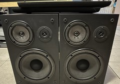 Pair Of Yamaha NS-A636 3 Way Speakers 140 Watt 8 Ohm ~ Tested & Working ~
